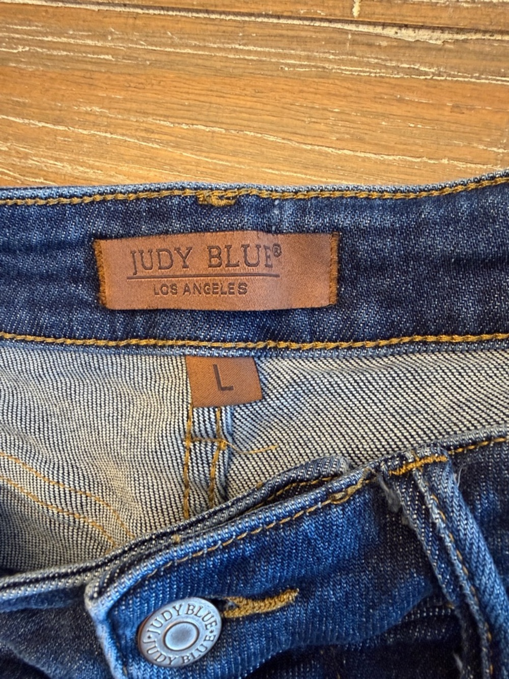 Judy Blue Jean Shorts - Picture 4 of 5